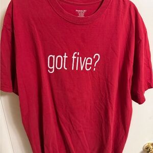 Reebok Bold Red Men's Tee